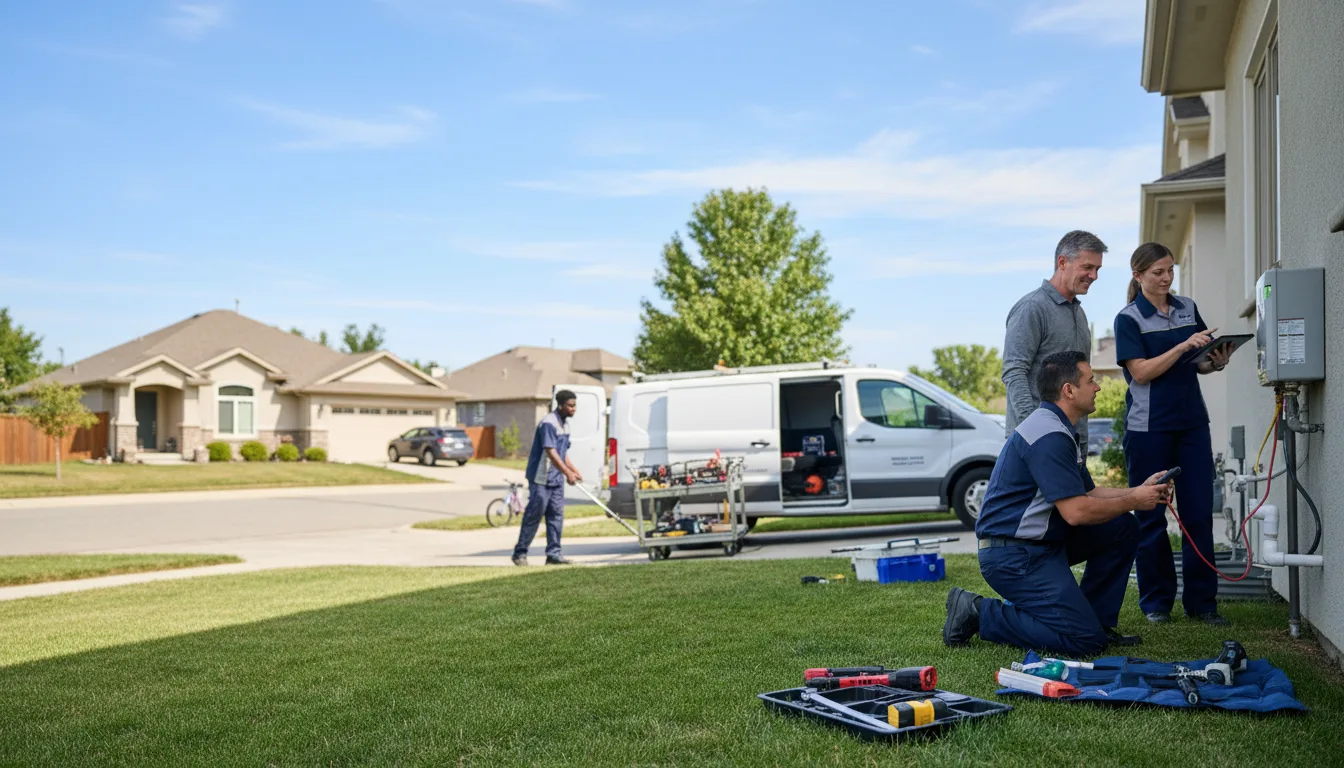 Tankless water heater service in Morehead, KY